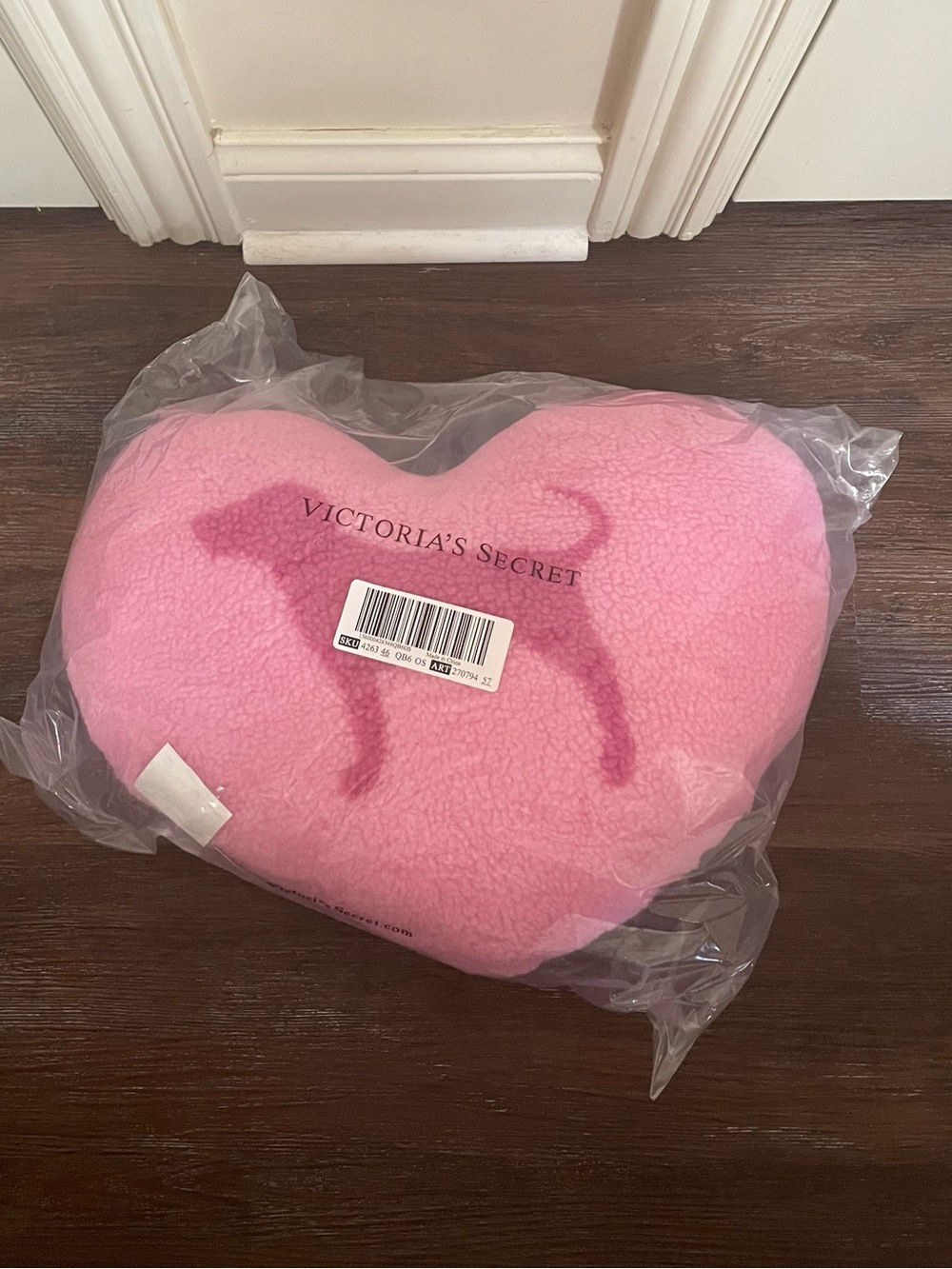 NWT Victoria’s Secret Pink Dog Pillow